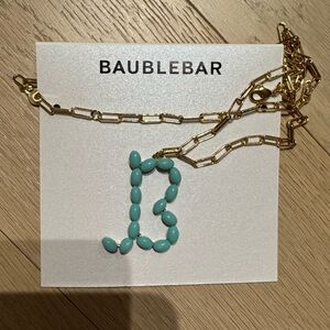 NWT Baublebar Turquoise Necklace